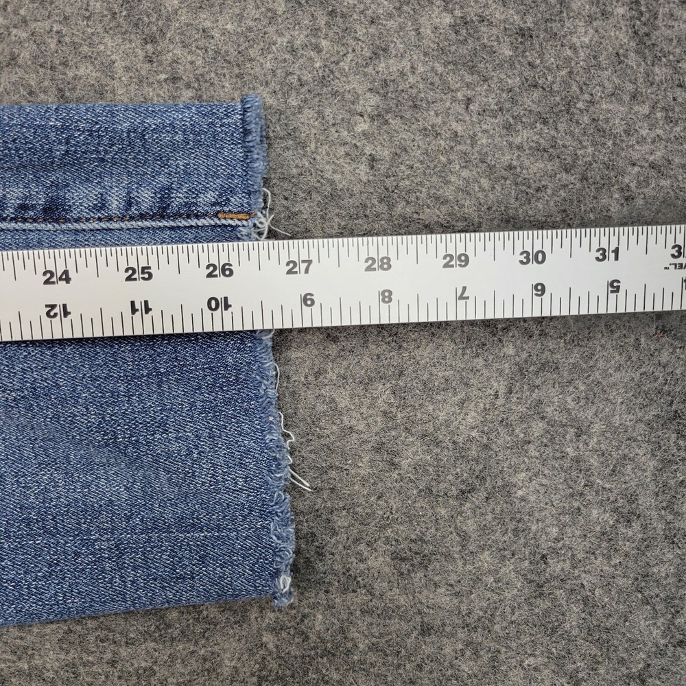 KUT From The Kloth Jeans Womens 6 Blue Denim Reese Ankle Straight Leg Casual - Picture 10 of 12